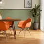 CADEIRA COM BRAÇOS EASY WOOD - FAIA/TERRACOTA - Foto 8