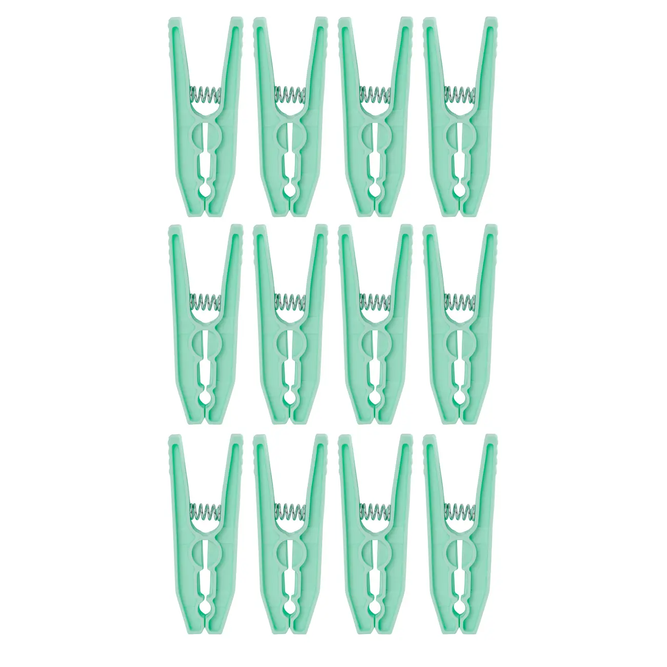 PRENDEDOR CONJUNTO COM 12 PEÇAS TWIG - SORBET DE MENTA - Foto 1