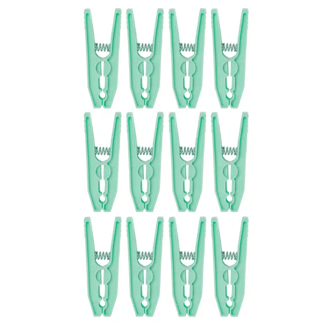 PRENDEDOR CONJUNTO COM 12 PEÇAS TWIG - SORBET DE MENTA - Foto 1