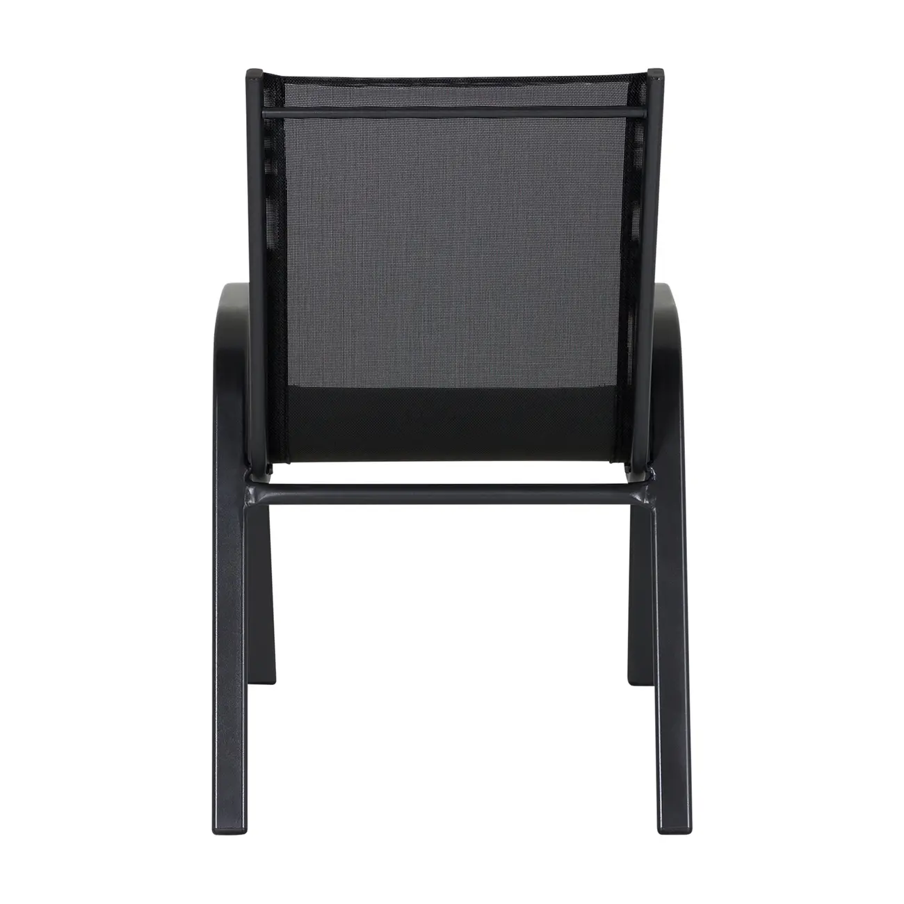CADEIRA COM BRAÇOS SUN - PRETO/PRETO - Foto 4
