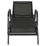 CHAISE LONGUE SUN - PRETO/PRETO - Foto 2