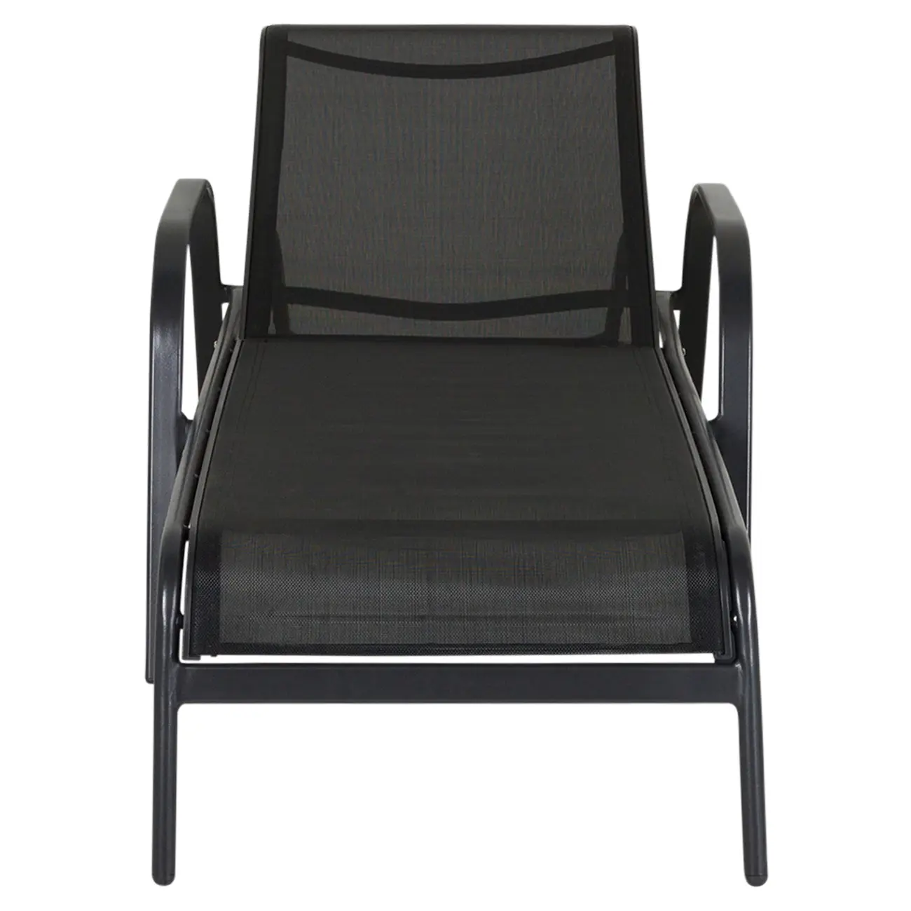 CHAISE LONGUE SUN - PRETO/PRETO - Foto 2