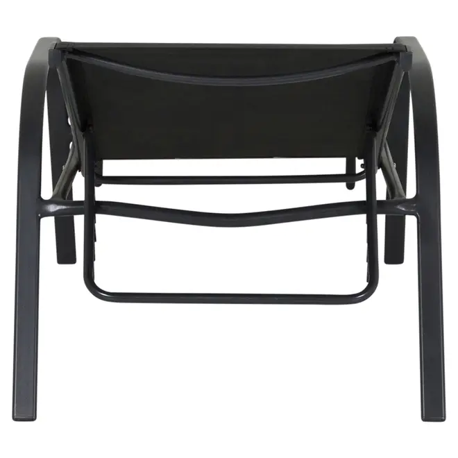 CHAISE LONGUE SUN - PRETO/PRETO - Foto 4