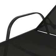 CHAISE LONGUE SUN - PRETO/PRETO - Foto 7