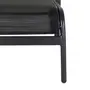 CHAISE LONGUE SUN - PRETO/PRETO - Foto 8