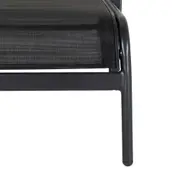 CHAISE LONGUE SUN - PRETO/PRETO - Foto 8