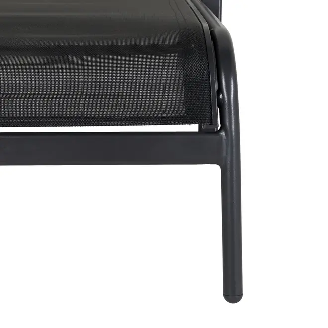 CHAISE LONGUE SUN - PRETO/PRETO - Foto 8