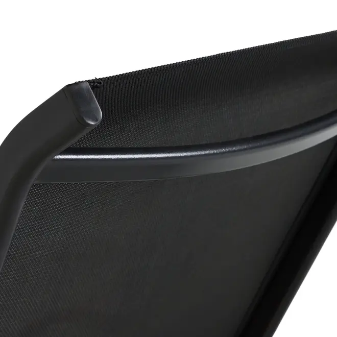 CHAISE LONGUE SUN - PRETO/PRETO - Foto 10