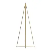 ADORNO ÁRVORE 30 CM NATAL ASTRAL - OURO/INCOLOR - Foto 3