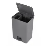 LIXEIRA COM PEDAL 46 L E CESTO INTERNO 4 L TRIUM - KONKRET - Foto 6
