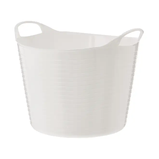 CESTO/BALDE 36 CM X 36 CM X 28 CM UNITY - BRANCO - Foto 2
