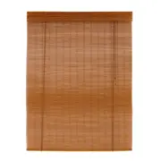 PERSIANA ROLL COM BANDÔ 1,20 M X 1,60 M BAMBU BAMBA - NOZES/BEGE - Foto 1