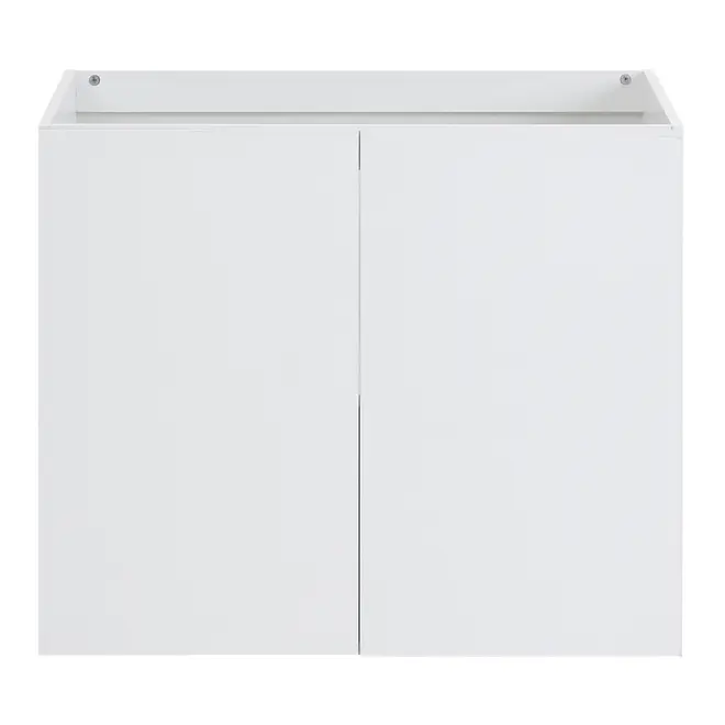 ARMÁRIO DE COZINHA INFERIOR 80 CM 2 PORTAS PRÁTICA - BRANCO - Foto 1