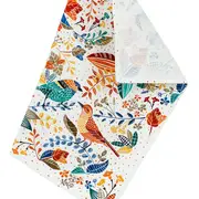 PANO DE COPA 60 CM X 40 CM BEM QUE TE VI - BRANCO/MULTICOR - Foto 3