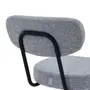 CADEIRA HOME OFFICE MIER - PRETO/CINZA - Foto 6