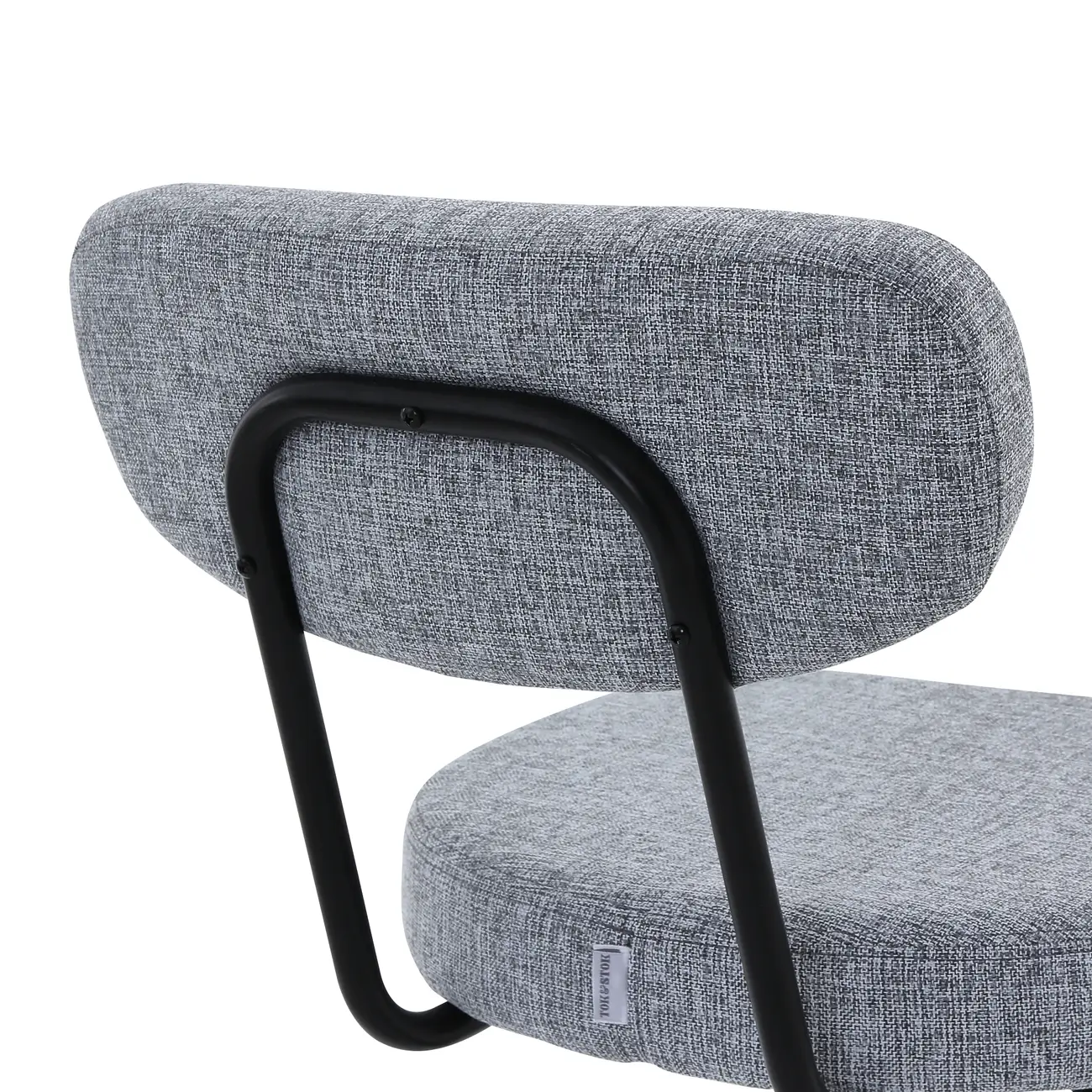 CADEIRA HOME OFFICE MIER - PRETO/CINZA - Foto 6