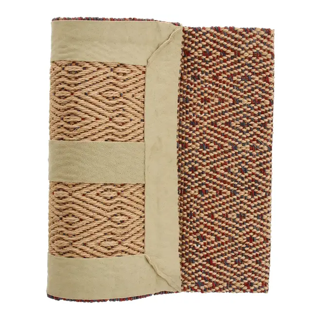 CAPACHO 40 CM X 60 CM CANDEAL - NATURAL/MULTICOR - Foto 2