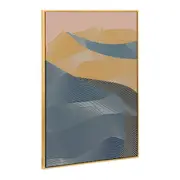 QUADRO 84 CM X 60 CM TACTILE DUNE - DOURO/VERDE ESCARAVELHO - Foto 2