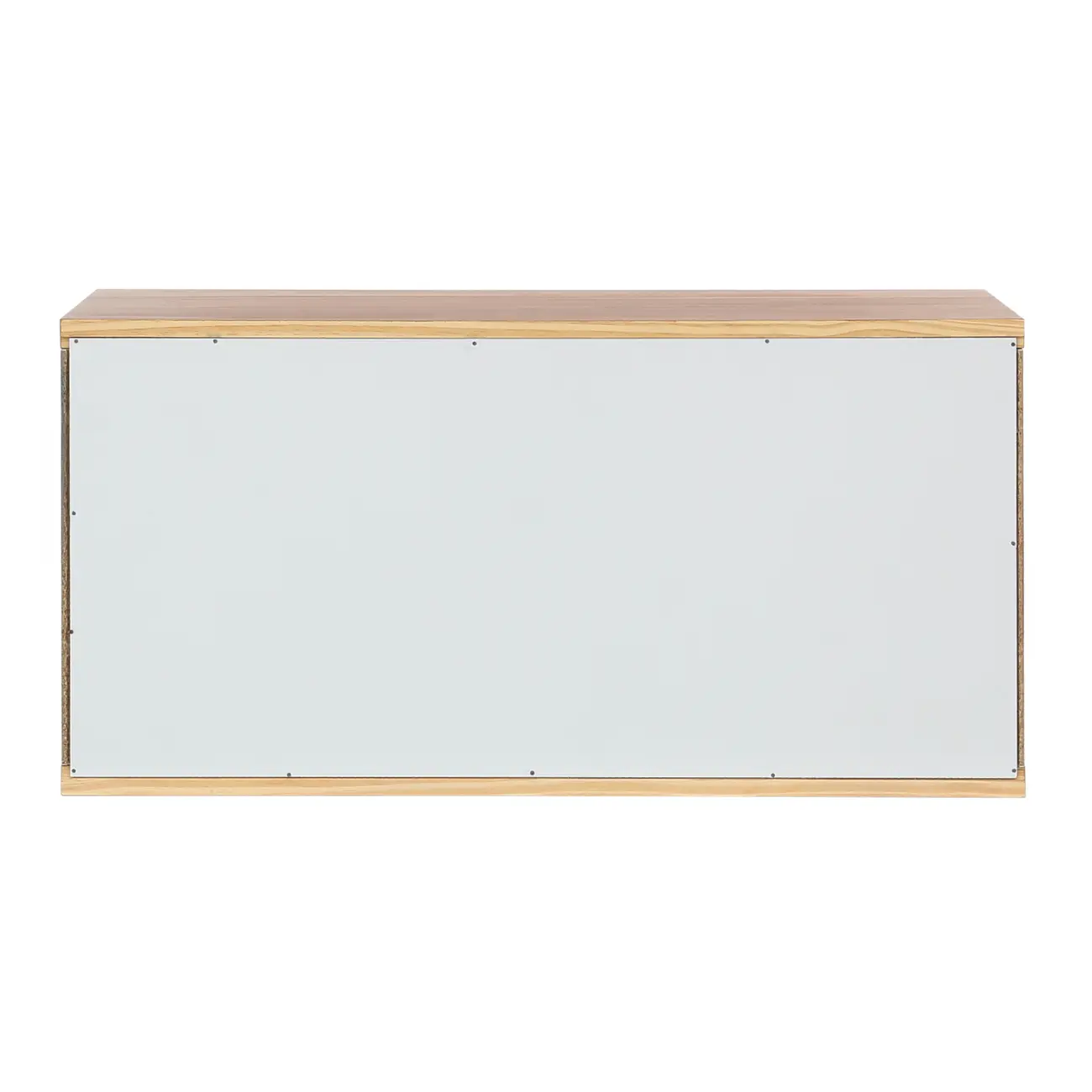 NICHO AÉREO PARA COZINHA 40 CM X 80 CM X 35 CM POAH - BRANCO/NOZES - Foto 4