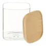 POTE 800 ML BAMBOO BORUS QUADRADO - INCOLOR/BAMBU - Foto 3