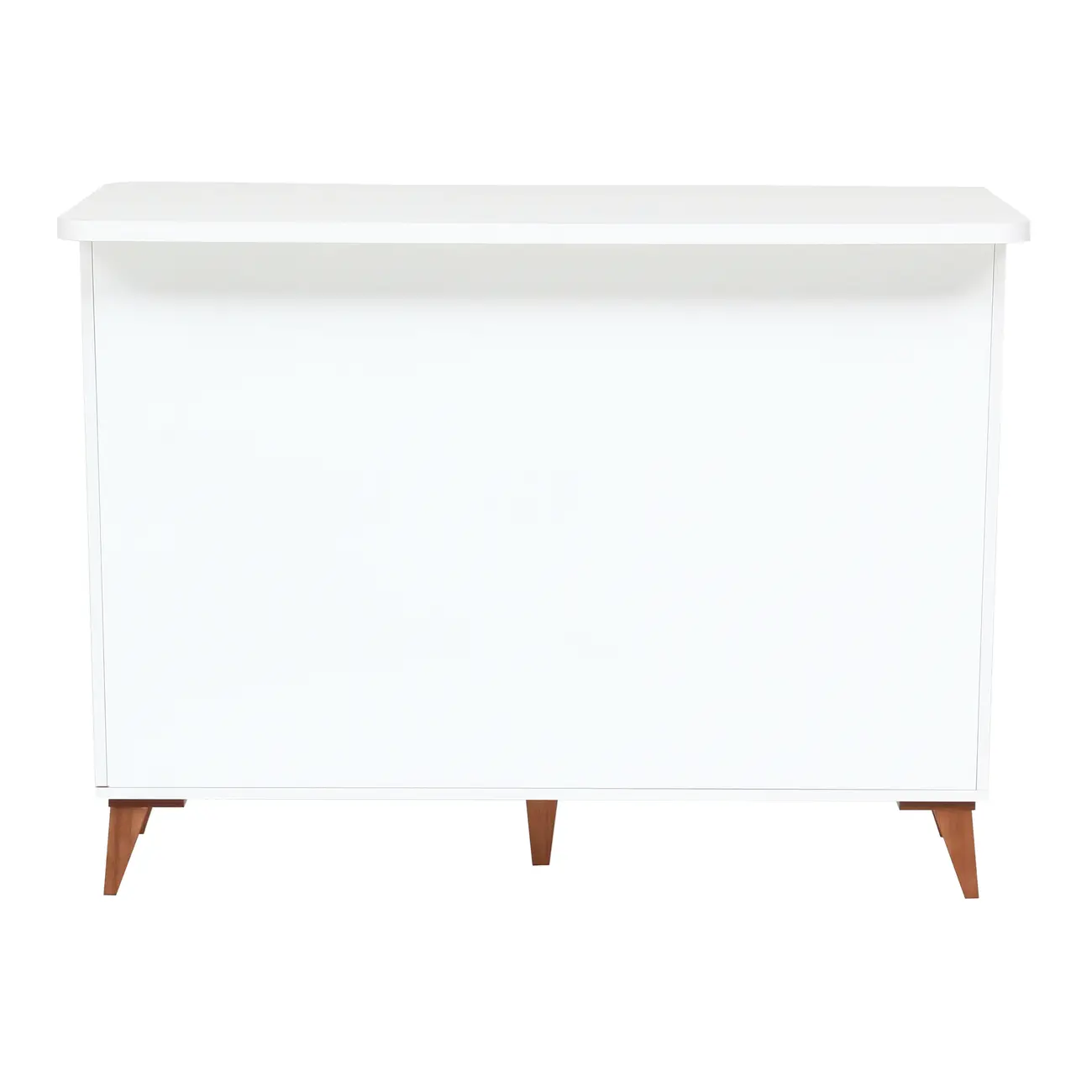 BALCÃO 2 PORTAS DE CORRER 1,20 M X 60 CM LIN - BRANCO/NOZES - Foto 9