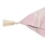 CAPA PARA ALMOFADA 50 CM X 30 CM FUNCHAL - VIN ROSE/NATURAL - Foto 4