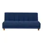 SOFÁ-CAMA 3 LUGARES DOUBLE DUTY - AZUL ESCURO - Foto 3