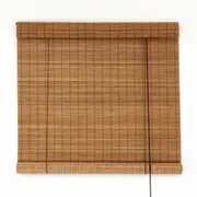 PERSIANA ROLL COM BANDÔ 1 M X 2,20 M SOMBRAMBU - ENCERADO CASTANHO/MARROM - Foto 3