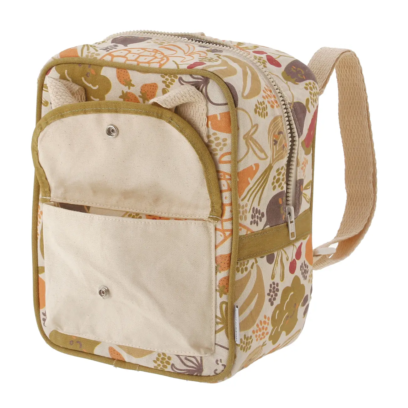 LANCHEIRA/MOCHILA TÉRMICA DA HORTINHA - NATURAL/MULTICOR - Foto 4