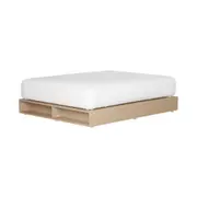 CAMA QUEEN 1,58 M GLIDE - NATURAL WASHED - Foto 1