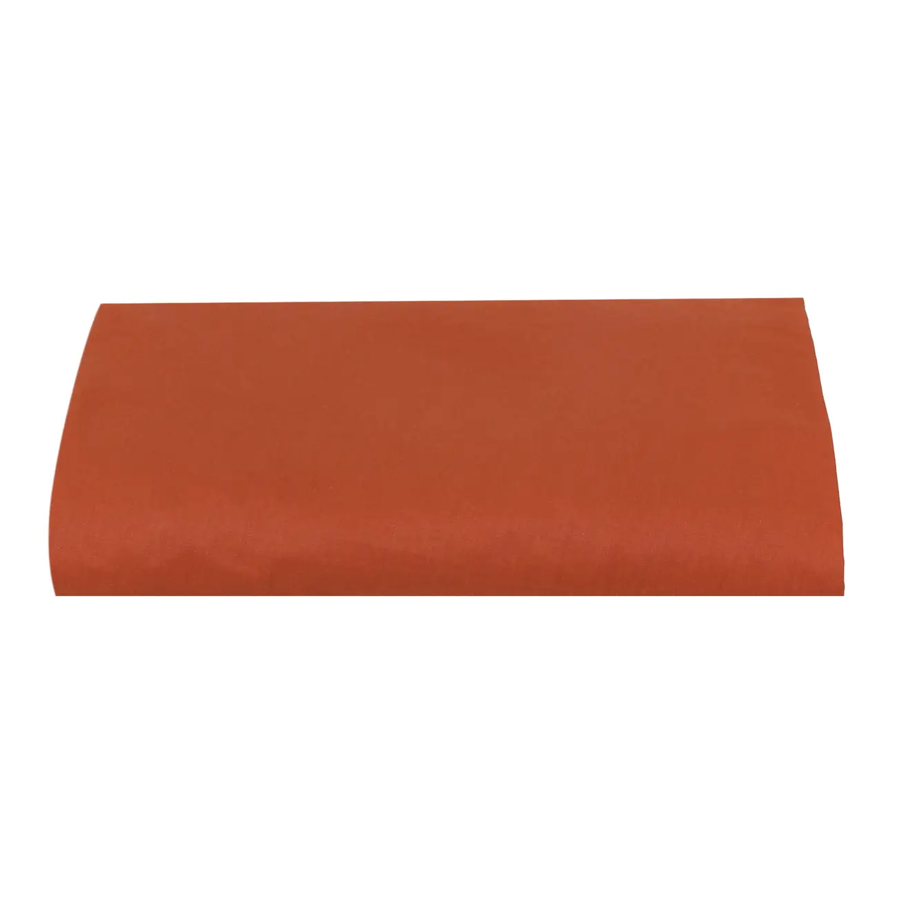 LENÇOL COM ELÁSTICO QUEEN 1,58 M X 1,98 X 30 CM VON CONCEPT - TERRACOTA - Foto 1