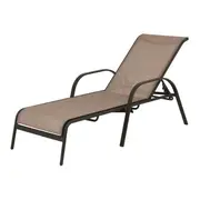 CHAISE LONGUE SUN - CAFÉ/CAMELO - Foto 2