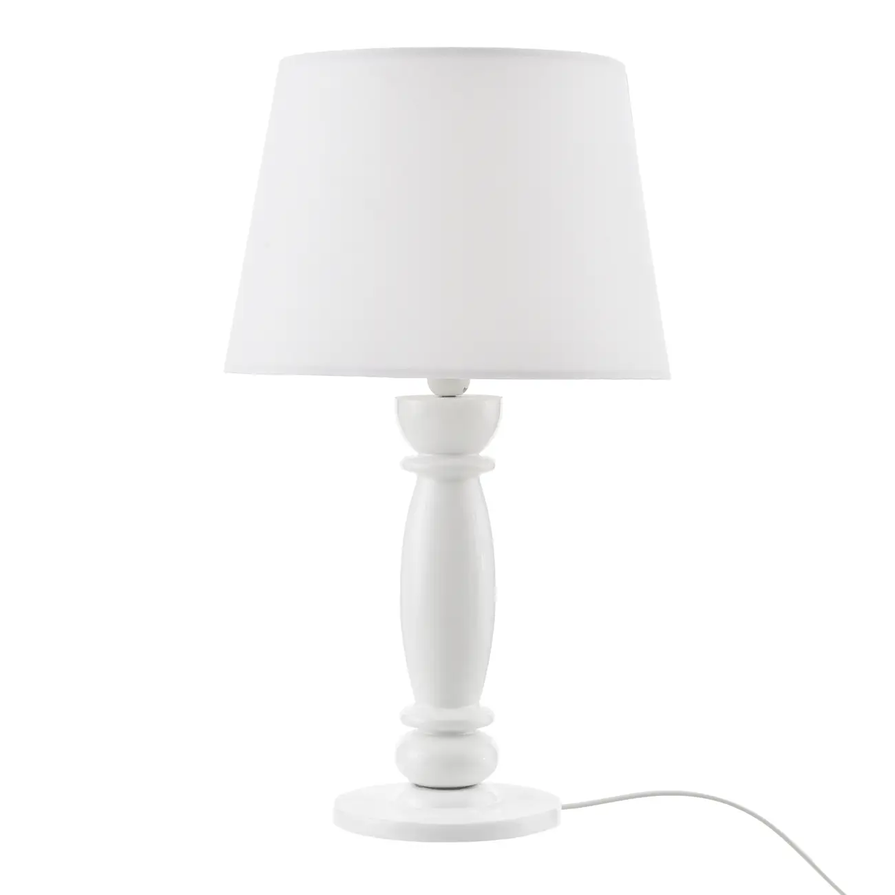 LUMINÁRIA MESA PALACE C/CUP P - BRANCO BRILHANTE/BRANCO - Foto 1