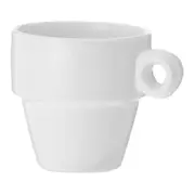 XÍCARA CAFÉ EMPILHÁVEL 90 ML STAK - BRANCO - Foto 2