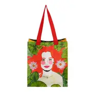 SACOLA REUTILIZÁVEL CAMINHO DAS ÁGUAS - LARANJA/VERDE - Foto 1