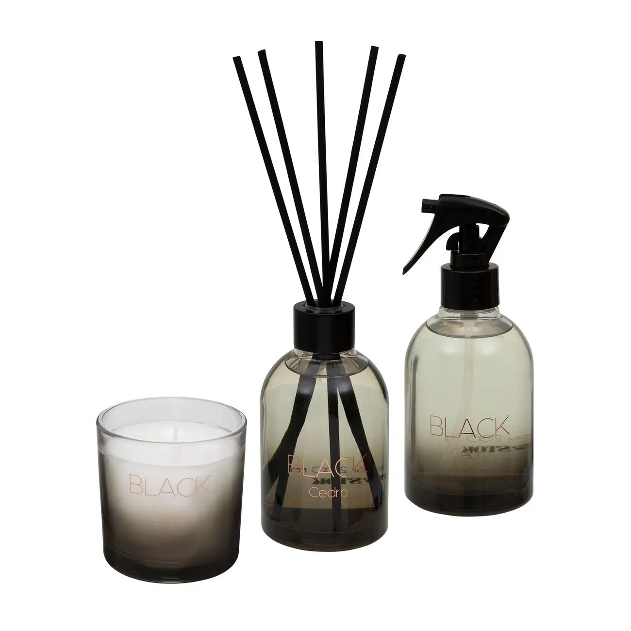 VELA PERFUMADA POTE CEDRO BLACK - PRETO/COBRE - Foto 21