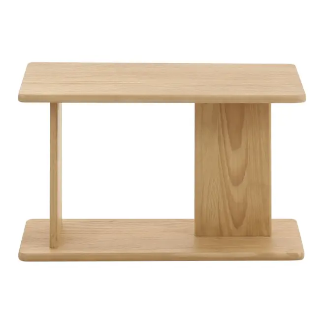 MESA LATERAL 65 CM X 33 CM SHIRO - OAK FEEL - Foto 1