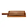 TÁBUA PARA CHURRASCO COM CABO 40 CM X 28 CM MUIRACATIARA - MUIRACATIARA - Foto 3
