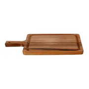 TÁBUA PARA CHURRASCO COM CABO 40 CM X 28 CM MUIRACATIARA - MUIRACATIARA - Foto 3