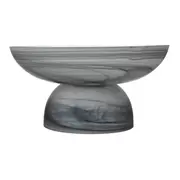 CENTRO DE MESA 26 CM VORTEX - ESTANHO/KONKRET - Foto 3