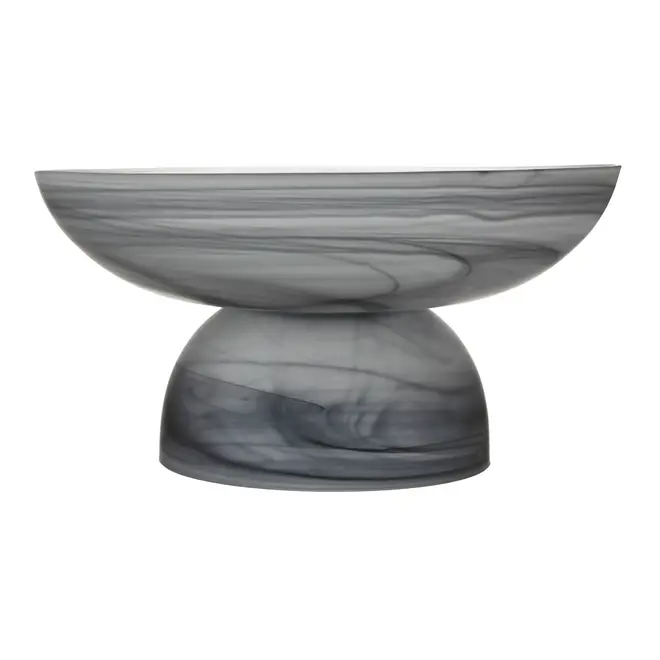 CENTRO DE MESA 26 CM VORTEX - ESTANHO/KONKRET - Foto 3