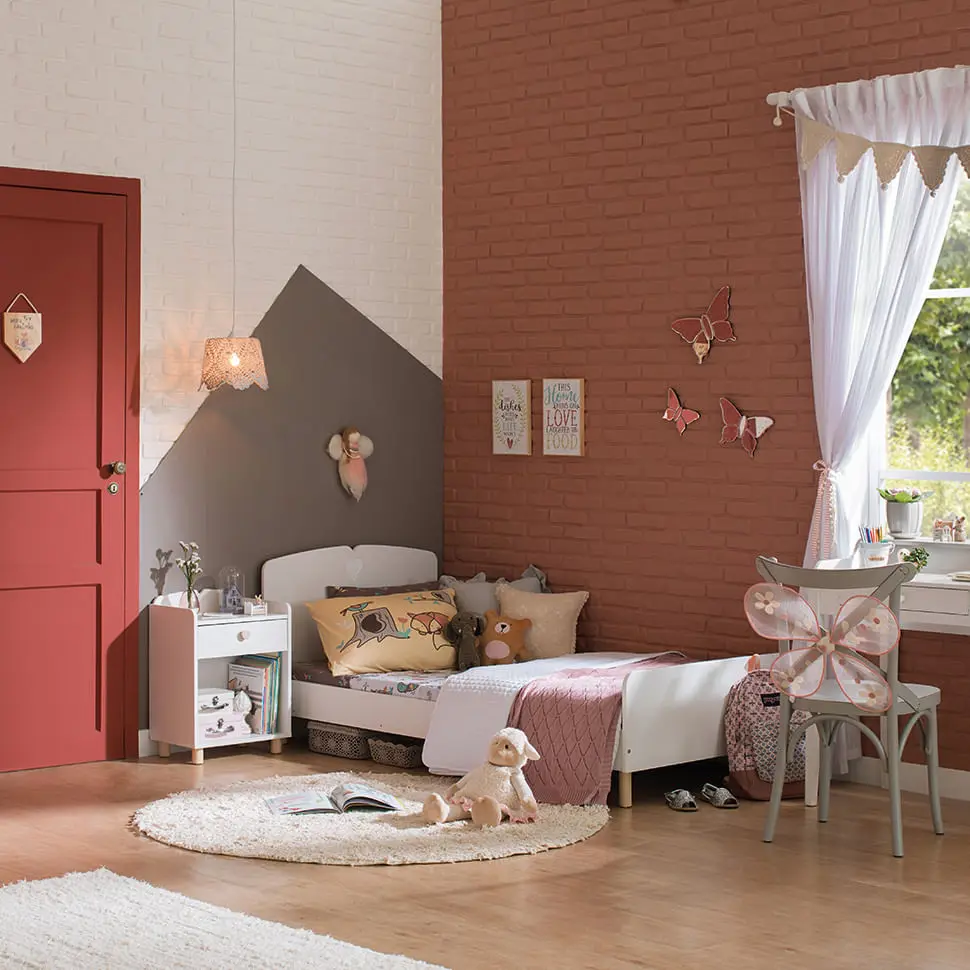 MY LITTLE LOVE CAMA SOLTEIRO 88 CM - BRANCO/NATURAL WASHED - Foto 4