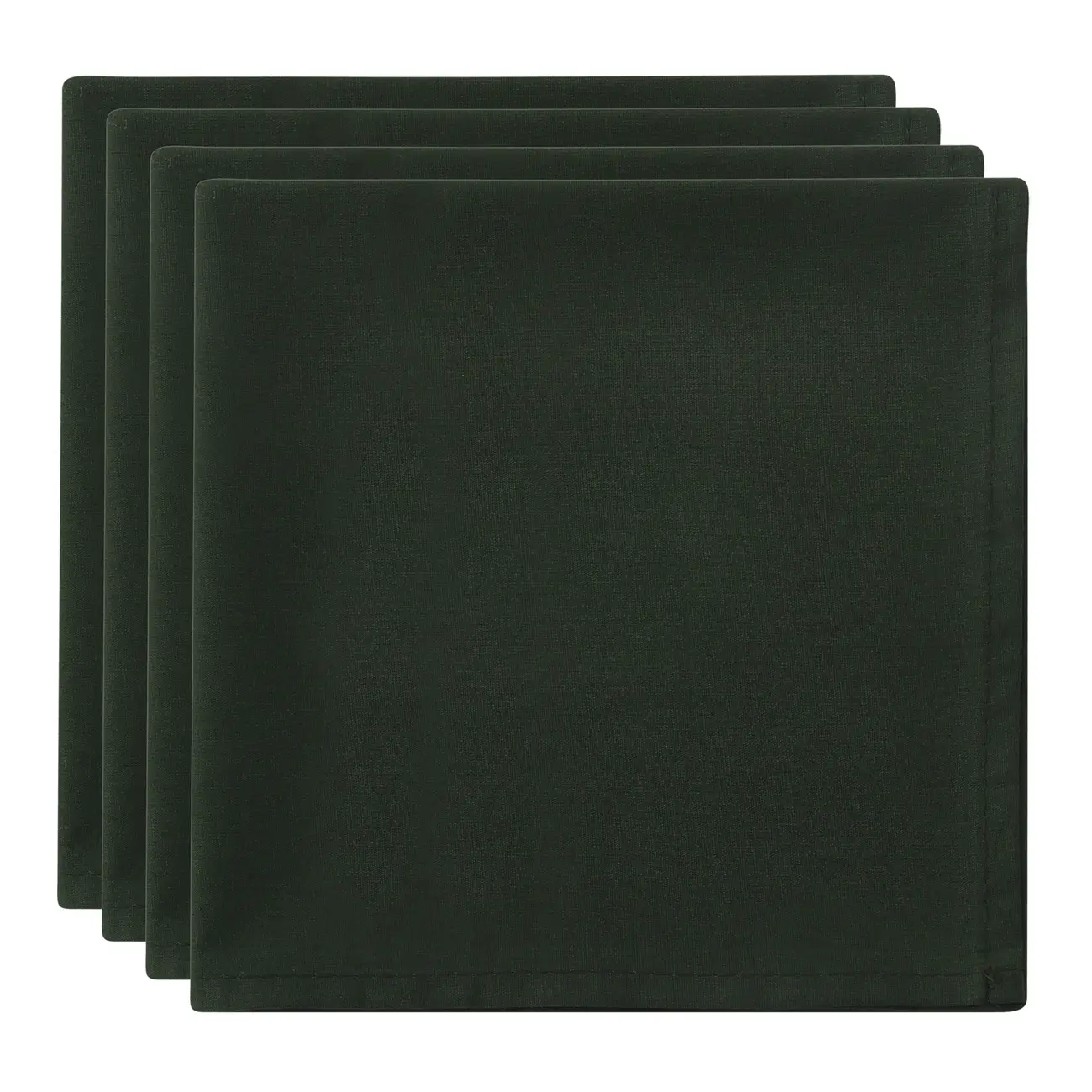 GUARDANAPO DE TECIDO 40 CM X 40 CM CONJUNTO COM 4 SPLENDID - VERDE - Foto 1