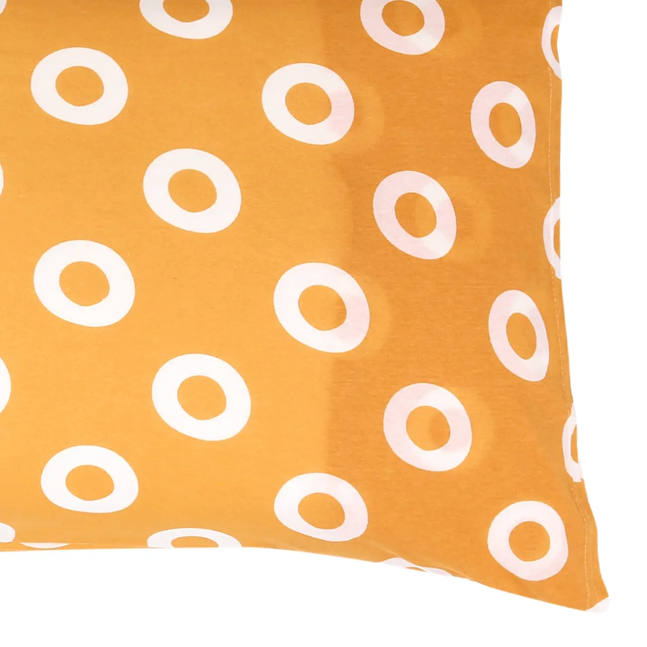 FRONHA 50 CM X 70 CM VOA PASSARIM - AMAREO HANBAR/OFF WHITE - Foto 4