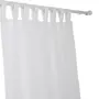CORTINA 2 PEÇAS 1,30 M X 2,30 M ALVA - BRANCO - Foto 2