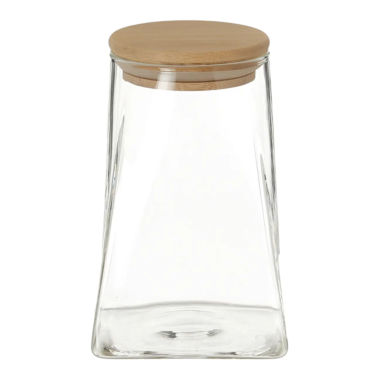 POTE HERMÉTICO 500 ML SINGULAR - BAMBU/INCOLOR - Foto 2