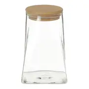 POTE HERMÉTICO 500 ML SINGULAR - BAMBU/INCOLOR - Foto 2