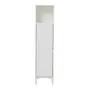 BRANCO/GRANILITE - ARMÁRIO DE BANHEIRO 1 PORTA SLEEK