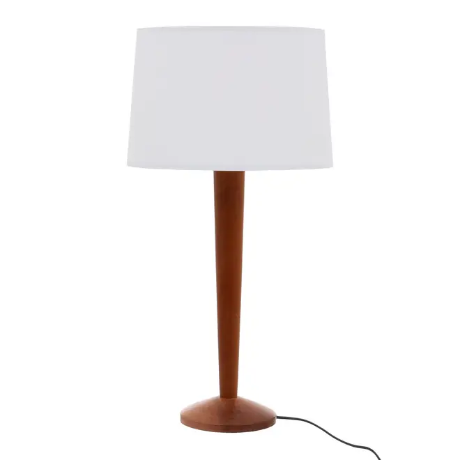 LUMINÁRIA DE MESA MOG C/CUP K - NOZES/BRANCO - Foto 2