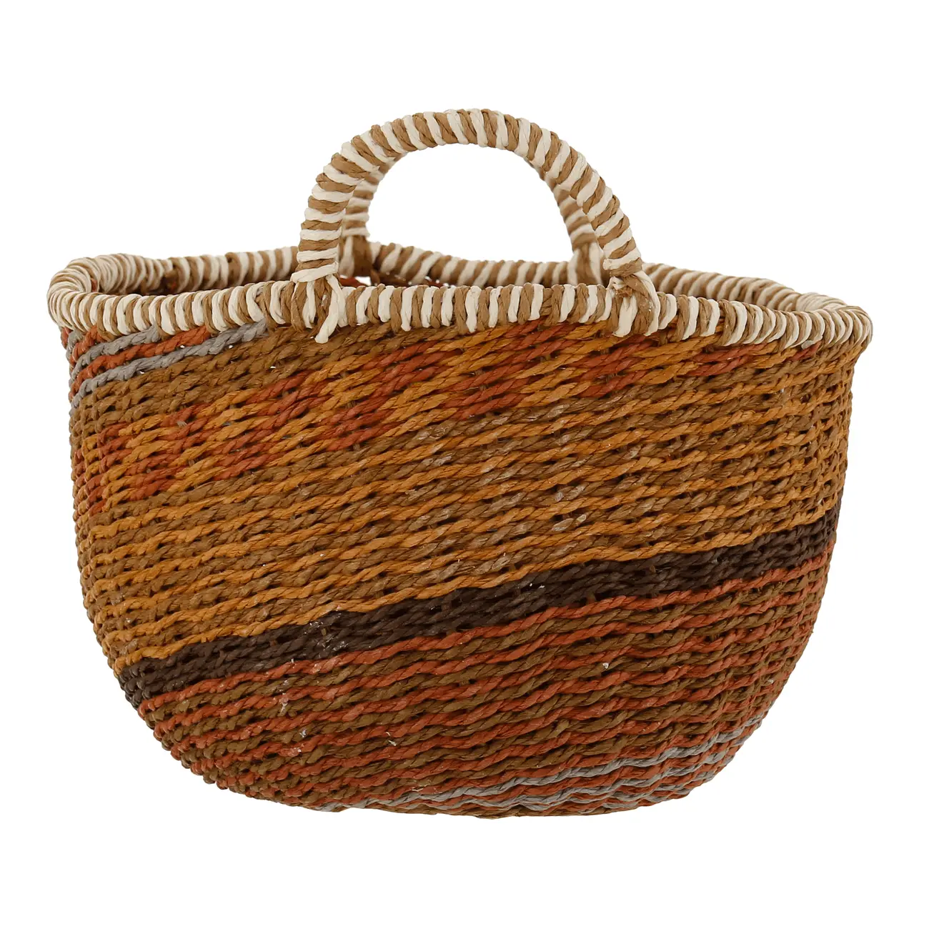 CESTO 36 CM X 24 CM X 19 CM HELBRON - ZAFFRON/ CANELA DO CEILÃO - Foto 3